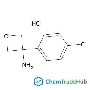 3-(4-Chlorophenyl)-3-oxetanamine hydrochloride (1:1)