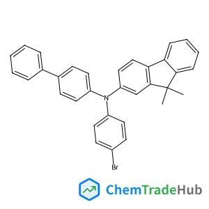 N-([1,1'-Biphenyl]-4-yl)-N-(4-bromophenyl)-9,9-dimethyl-9H-fluoren-2-amine