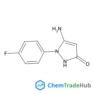 5-Amino-1-(4-fluorophenyl)-1,2-dihydro-3H-pyrazol-3-one