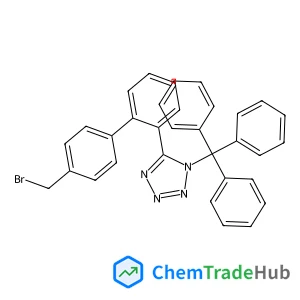 5-[4'-(Bromomethyl)-2-biphenylyl]-1-trityl-1H-tetrazole