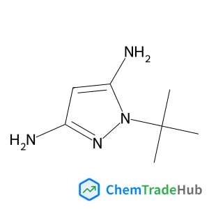 1-(2-Methyl-2-propanyl)-1H-pyrazole-3,5-diamine