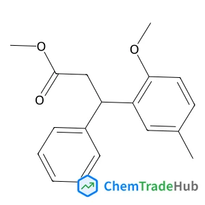 Methyl 3-(2-methoxy-5-methylphenyl)-3-phenylpropanoate