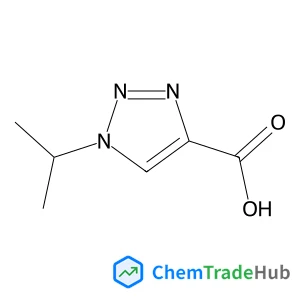 1-Isopropyl-1H-1,2,3-triazole-4-carboxylic acid structure