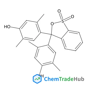 4,4'-(1,1-Dioxido-3H-2,1-benzoxathiole-3,3-diyl)bis(2,5-dimethylphenol)