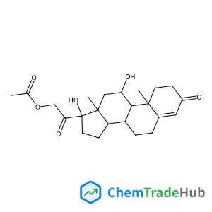 (11alpha)-11,17-Dihydroxy-3,20-dioxopregn-4-en-21-yl acetate