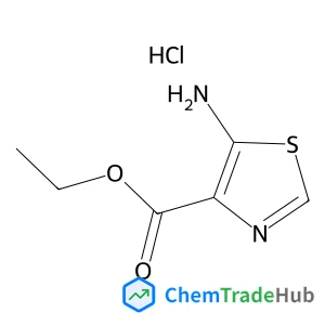 Ethyl 5-amino-1,3-thiazole-4-carboxylate hydrochloride (1:1)