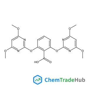 2,6-Bis[(4,6-dimethoxy-2-pyrimidinyl)oxy]benzoic acid