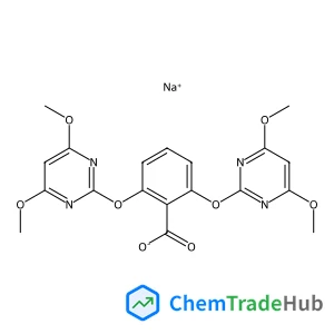 Sodium 2,6-bis[(4,6-dimethoxy-2-pyrimidinyl)oxy]benzoate