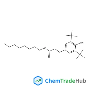 Octyl 3-[4-hydroxy-3,5-bis(2-methyl-2-propanyl)phenyl]propanoate