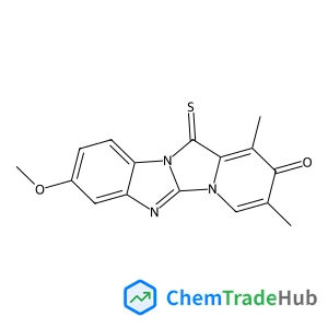 8-Methoxy-1,3-dimethyl-12-thioxopyrido[1',2':3,4]imidazo[1,2-a]benzimidazol-2(12H)-one