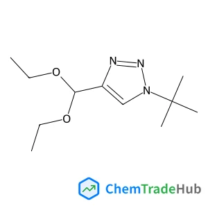 4-(Diethoxymethyl)-1-(2-methyl-2-propanyl)-1H-1,2,3-triazole