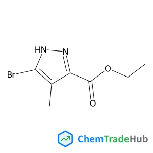 ethyl 3-bromo-4-methyl-1H-pyrazole-5-carboxylate ethyl 3-bromo-4-methyl-1H-pyrazole-5-carboxylate