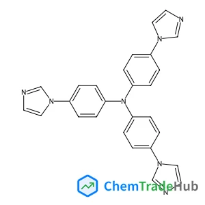 4-(1H-Imidazol-1-yl)-N,N-bis[4-(1H-imidazol-1-yl)phenyl]aniline