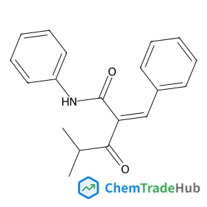 2-Isobutyryl-N-phenyl-3-phenylacrylamide (E/Z mixture) 2-Isobutyryl-N-phenyl-3-phenylacrylamide (E/Z mixture)