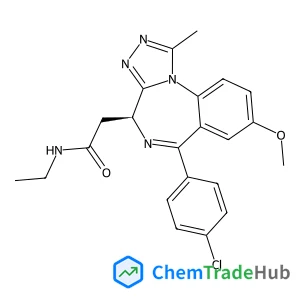 2-[(4S)-6-(4-Chlorophenyl)-8-methoxy-1-methyl-4H-[1,2,4]triazolo[4,3-a][1,4]benzodiazepin-4-yl]-N-ethylacetamide