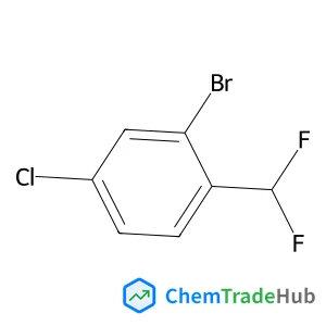 2-Bromo-4-chloro-1-(difluoromethyl)benzene