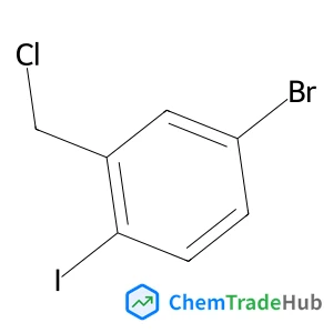 4-Bromo-2-(chloromethyl)-1-iodobenzene
