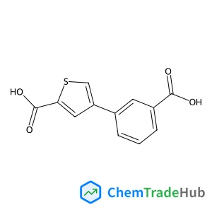 4-(3-Carboxyphenyl)-2-thiophenecarboxylic acid