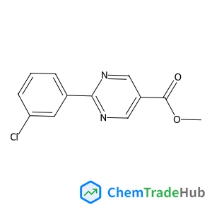 Methyl 2-(3-chlorophenyl)-5-pyrimidinecarboxylate