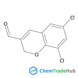 6,8-Dichloro-2H-chromene-3-carbaldehyde structure