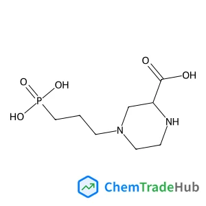 (2R)-4-(3-Phosphonopropyl)-2-piperazinecarboxylic acid