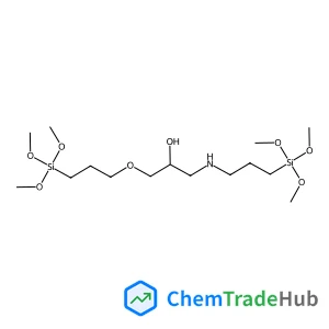 3,3,15,15-Tetramethoxy-2,7,16-trioxa-11-aza-3,15-disilaheptadecan-9-ol