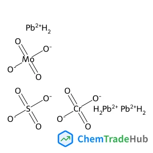 Lead(2+) sulfate dioxido(dioxo)chromium dioxido(dioxo)molybdenum (3:1:1:1)