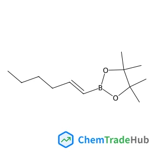 2-[(1E)-1-Hexen-1-yl]-4,4,5,5-tetramethyl-1,3,2-dioxaborolane