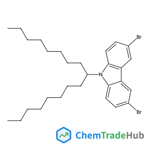 3,6-Dibromo-9-(9-heptadecanyl)-9H-carbazole