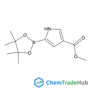 Methyl 5-(4,4,5,5-tetramethyl-1,3,2-dioxaborolan-2-yl)-1H-pyrrole-3-carboxylate Methyl 5-(4,4,5,5-tetramethyl-1,3,2-dioxaborolan-2-yl)-1H-pyrrole-3-carboxylate