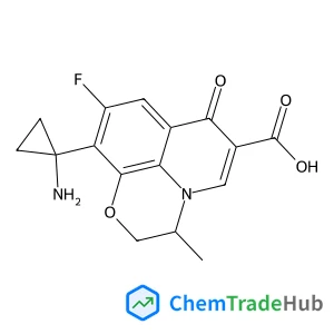 (3S)-10-(1-Aminocyclopropyl)-9-fluoro-3-methyl-7-oxo-2,3-dihydro-7H-[1,4]oxazino[2,3,4-ij]quinoline-6-carboxylic acid
