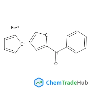 Iron(2+) 2-benzoyl-2,4-cyclopentadienide 2,4-cyclopentadienide (1:1:1)