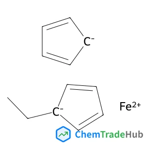 Iron(2+) 2,4-cyclopentadienide 1-ethyl-2,4-cyclopentadienide (1:1:1)