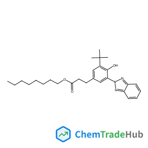 Octyl 3-[3-(2H-benzotriazol-2-yl)-4-hydroxy-5-(2-methyl-2-propanyl)phenyl]propanoate