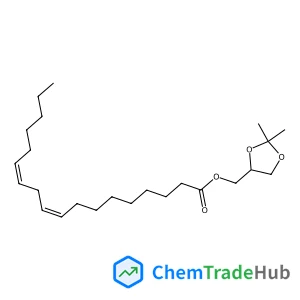 1-Linoleoyl-2,3-isopropylidene-rac-glycerol structure
