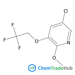 5-Chloro-2-methoxy-3-(2,2,2-trifluoroethoxy)pyridine