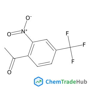 1-(2-Nitro-4-(trifluoromethyl)phenyl)ethanone structure