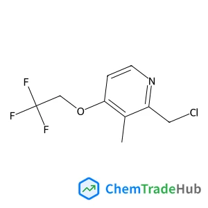 2-(Chloromethyl)-3-methyl-4-(2,2,2-trifluoroethoxy)pyridine