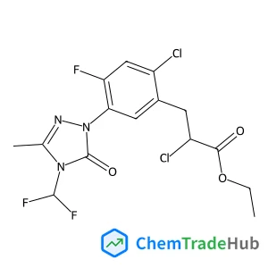 Ethyl 2-chloro-3-{2-chloro-5-[4-(difluoromethyl)-3-methyl-5-oxo-4,5-dihydro-1H-1,2,4-triazol-1-yl]-4-fluorophenyl}propanoate