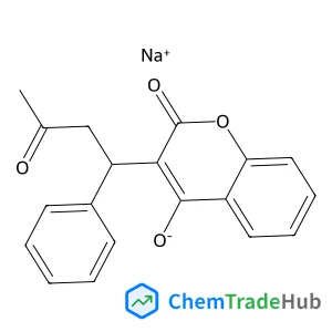 Sodium 2-oxo-3-(3-oxo-1-phenylbutyl)-2H-chromen-4-olate