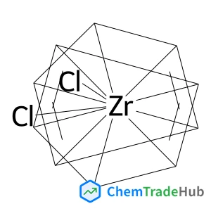 Dichlorozirconium(2+) di(2,4-cyclopentadienide)