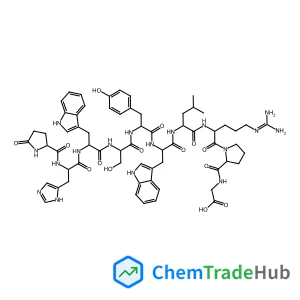 6-D-Tryptophan-10-glycine-Luteinizing hormone-releasing factor (pig)