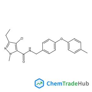 4-Chloro-3-ethyl-1-methyl-N-[4-(4-methylphenoxy)benzyl]-1H-pyrazole-5-carboxamide