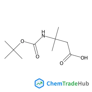 3-Methyl-3-({[(2-methyl-2-propanyl)oxy]carbonyl}amino)butanoic acid