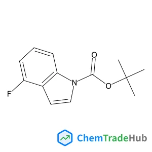 2-Methyl-2-propanyl 4-fluoro-1H-indole-1-carboxylate