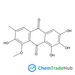 1,2,3,7,8-Pentahydroxy-6-methylanthraquinone; 8-Me ether