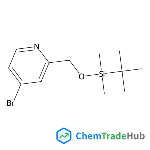 4-Bromo-2-({[dimethyl(2-methyl-2-propanyl)silyl]oxy}methyl)pyridine