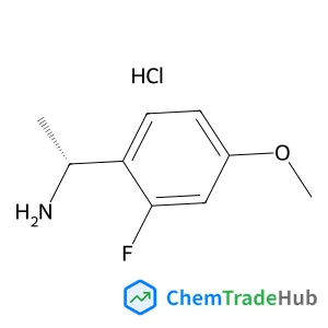 (1R)-1-(2-Fluoro-4-methoxyphenyl)ethanamine hydrochloride (1:1)