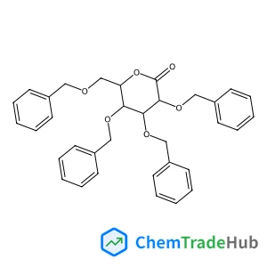 (3R,4S,5R,6R)-3,4,5-Tris(benzyloxy)-6-[(benzyloxy)methyl]tetrahydro-2H-pyran-2-one