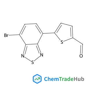 5-(7-Bromo-2,1,3-benzothiadiazol-4-yl)-2-thiophenecarbaldehyde